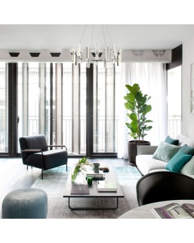 Подвесная люстра Eurosvet 90206/16 хром-foto2