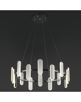 Подвесная люстра Eurosvet 90206/16 хром-foto3