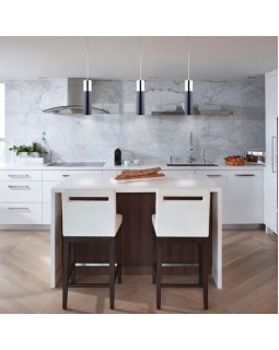 Подвесной светильник Eurosvet 50135/1 LED хром/черный-foto2