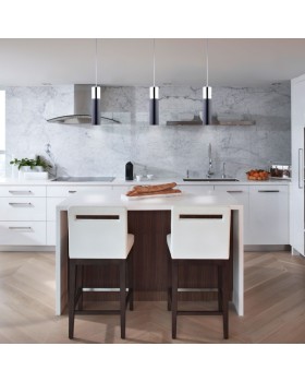 Подвесной светильник Eurosvet 50135/1 LED хром/черный-foto2