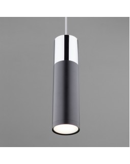 Подвесной светильник Eurosvet 50135/1 LED хром/черный-foto4