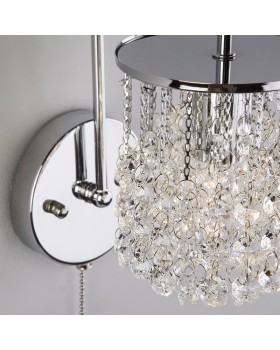 Бра Eurosvet 3222/1 хром Strotskis-foto3