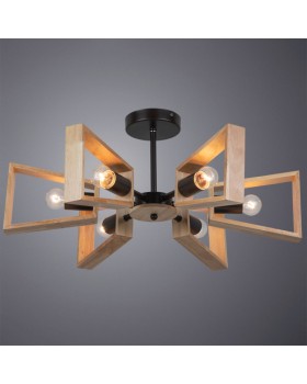 Люстра на штанге ARTE Lamp A8030PL-6BK-foto2