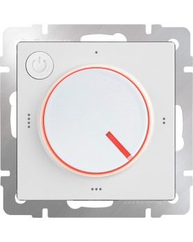 W1151101/ Электроустановочные изделия - Терморегулятор электромеханический для теплого пола (белый)-foto5