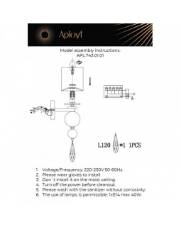 Бра APLOYT APL.743.01.01-foto7