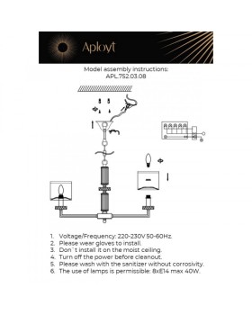 Подвесная люстра APLOYT APL.752.03.08-foto17