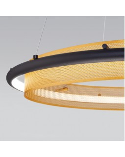 Подвесная люстра Eurosvet 90241/1 черный/ золото Smart-foto3