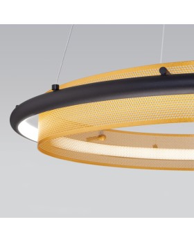 Подвесная люстра Eurosvet 90241/1 черный/ золото Smart-foto3