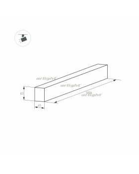 Шинопровод Arlight 028071(1)-foto3