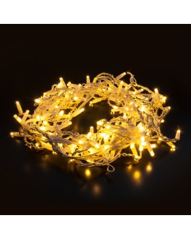 Светодиодная бахрома Eurosvet 100-101 теплый белый 3*0,6 м IP65-foto4