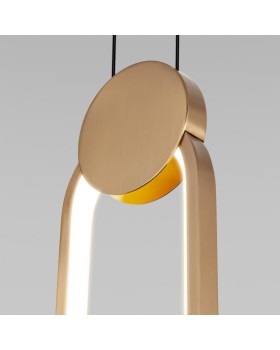 Подвесной светильник Eurosvet 50218/1 LED бронза-foto3