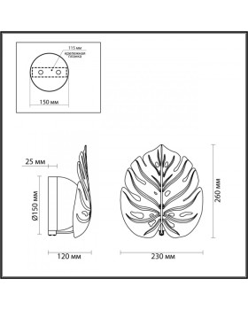Бра Odeon Light 4864/1WA-foto2