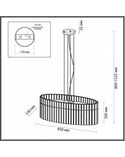 Подвесная люстра Odeon Light 4938/6B-foto2