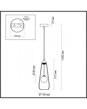 Подвесной светильник Odeon Light 4954/1-foto2