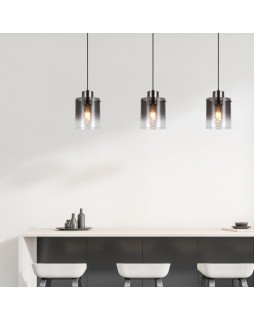 Подвесной светильник Eurosvet 50227/3 дымчатый-foto3