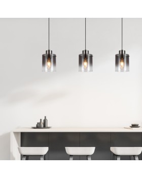 Подвесной светильник Eurosvet 50227/3 дымчатый-foto3