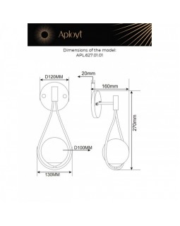 Бра APLOYT APL.627.01.01-foto10