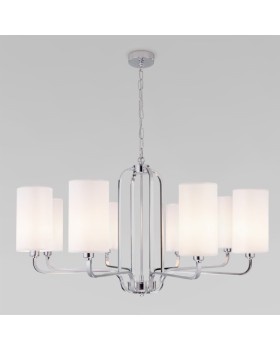 Подвесная люстра Eurosvet 60128/8 хром-foto2