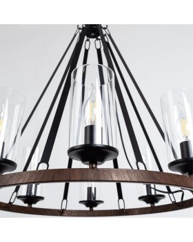 Подвесная люстра ARTE Lamp A7014SP-8BK-foto4