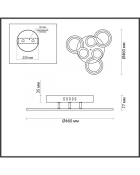 Накладная люстра LUMION 5264/50CL-foto2