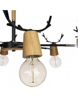 Люстра на штанге LOFT IT 10024/6 Black-foto3