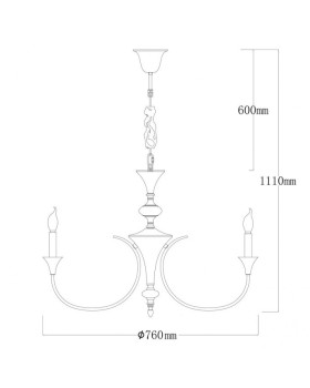 Подвесная люстра MW-Light 614013208-foto12