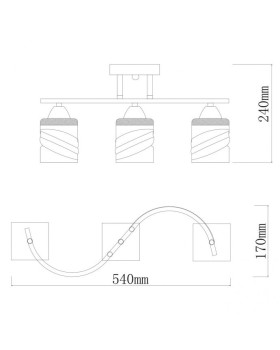 Люстра на штанге DeMarkt 673017003-foto9