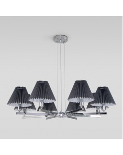 Подвесная люстра Eurosvet 60136/8 хром/графит-foto2