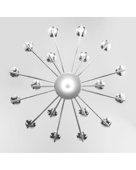 Подвесная люстра Eurosvet 60150/18 хром-foto3