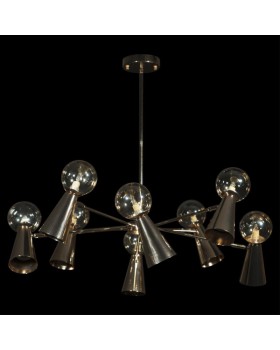 Люстра на штанге LOFT IT 10046/8 Gold-foto2
