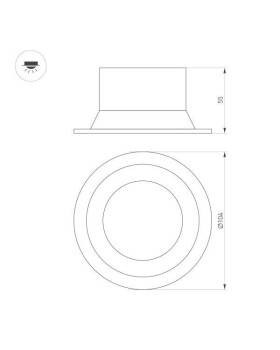 Светильник Downlight Arlight 036621-foto2