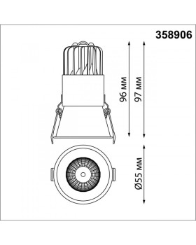 Встраиваемый светильник Novotech 358906-foto2