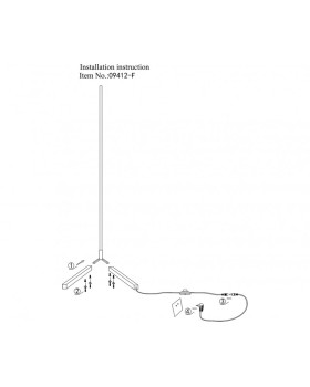 Торшер Kink Light 09412-F,19-foto3