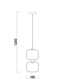 Подвесной светильник Freya FR5215PL-01BS-foto4