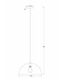 Подвесной светильник Freya FR5218PL-01BS-foto3
