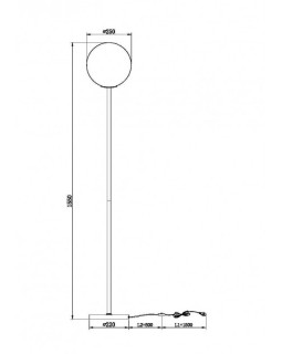 Торшер Maytoni MOD013FL-01W-foto5