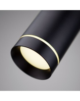 Подвесной светильник Elektrostandard DLR023 12W 4200K черный матовый-foto3
