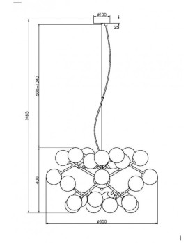 Подвесная люстра Maytoni MOD545PL-24B-foto3