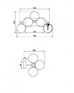Бра Maytoni MOD547WL-05B-foto3