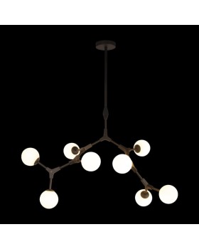 Люстра на штанге LOFT IT 10191/8 Black-foto2