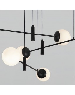 Подвесная люстра Eurosvet 70146/6 черный-foto2