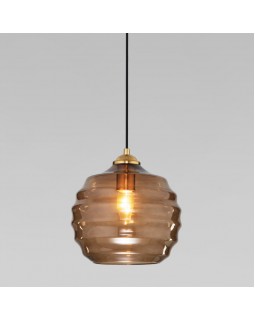 Подвесной светильник Eurosvet 50239/1 коньячный-foto2