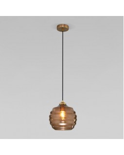 Подвесной светильник Eurosvet 50239/1 коньячный-foto3