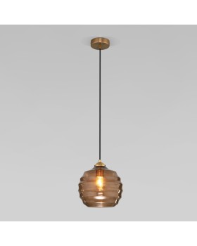 Подвесной светильник Eurosvet 50239/1 коньячный-foto3