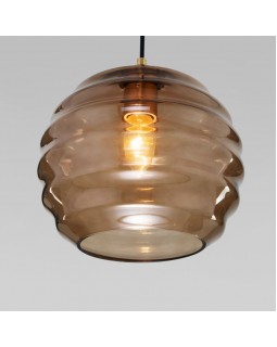 Подвесной светильник Eurosvet 50239/1 коньячный-foto4