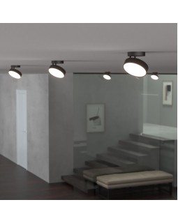 Накладной светильник Elektrostandard Pila черный 12W 4200К (25135/LED)-foto2