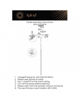 Подвесной светильник APLOYT APL.0123.06.15-foto12