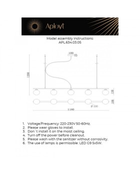 Подвесной светильник APLOYT APL.634.03.05-foto12