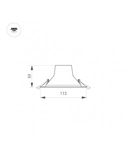 Светильник Downlight Arlight 032431-foto8