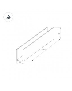 Шинопровод Arlight 033243-foto2